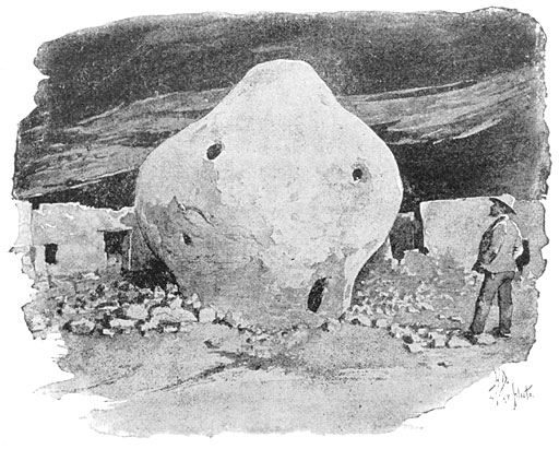 Cupola-shaped Granary in Cave.