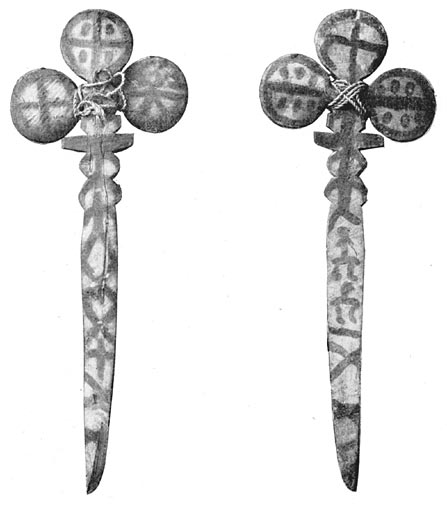 Cross. Height, 65 cm; width, 27.5 cm.