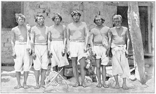 Cora Indians from Mesa del Nayarit.